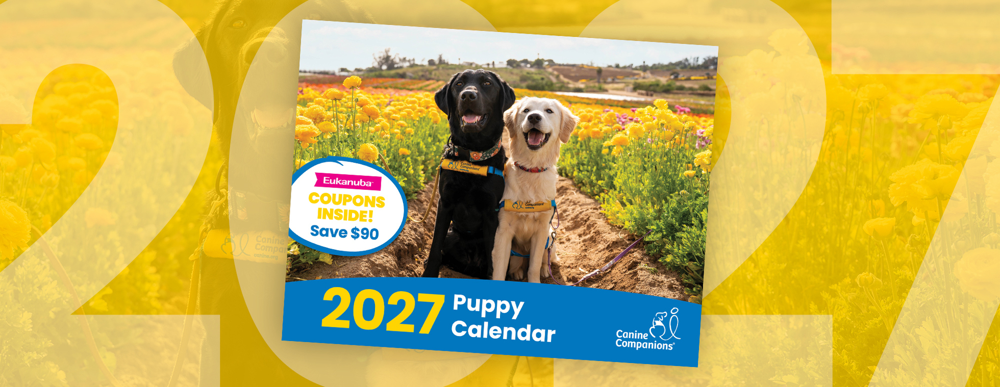 2027 Canine Companions Puppy Calendar